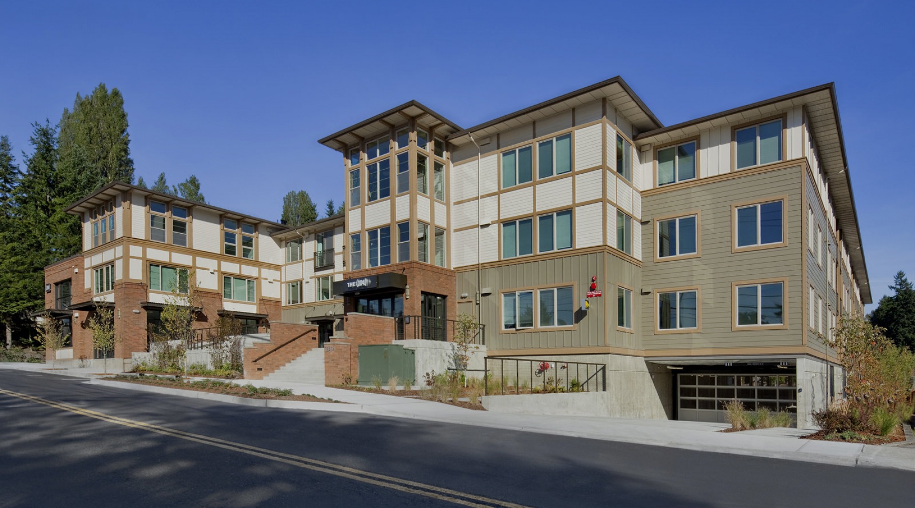 The (104) Apartments The (104) exterior.