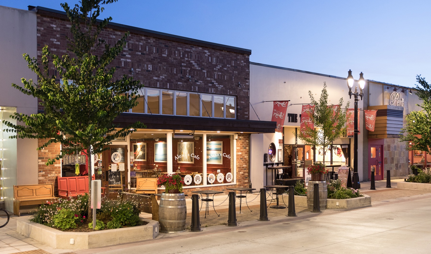 The (104) Neighborhood Downtown Bothell retail & dining.